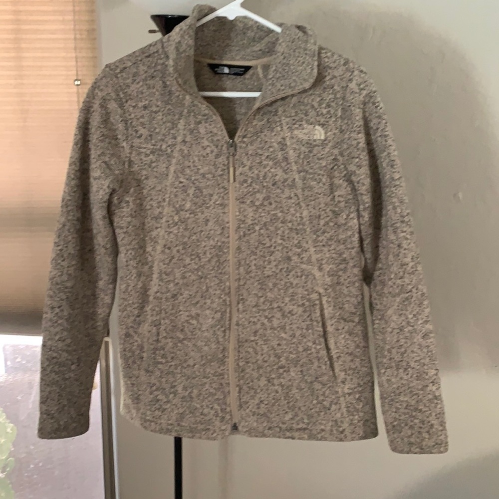 Heathered Tan Women’s North Face Jacket